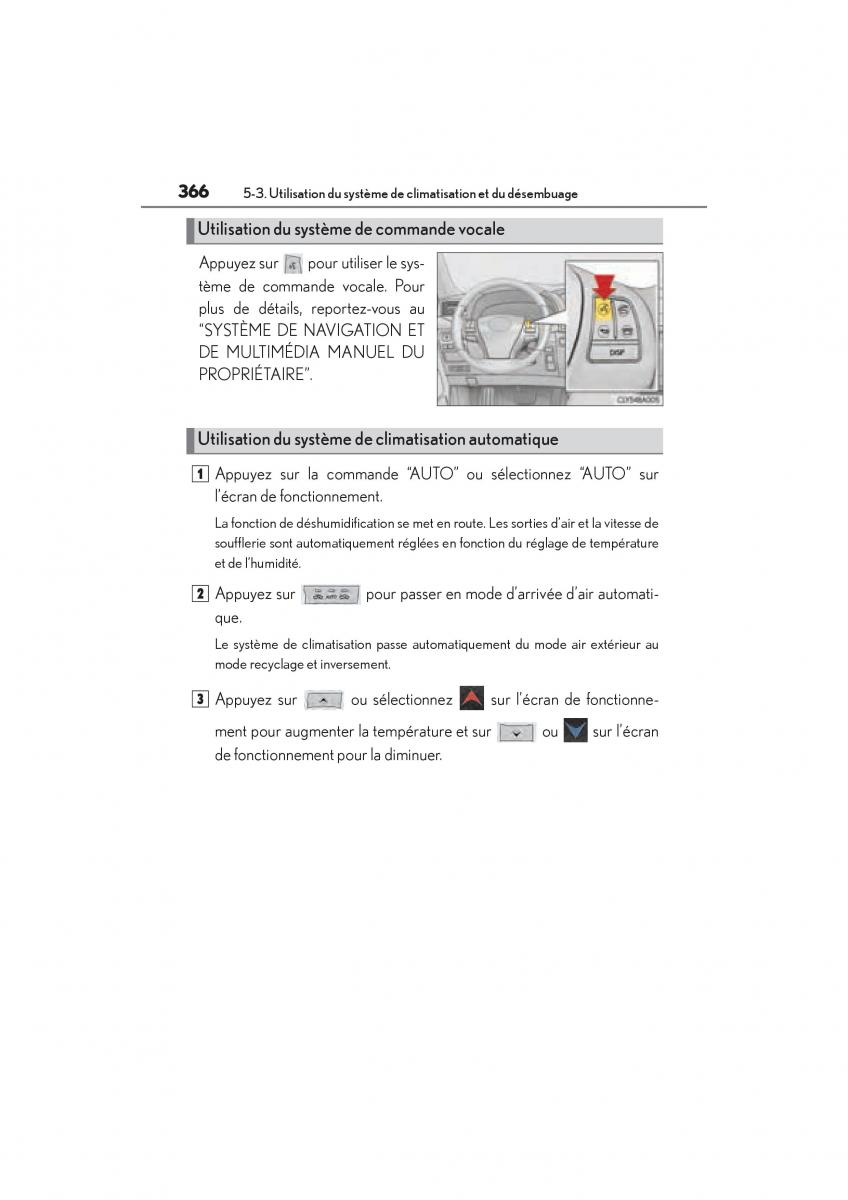 Lexus LS460 IV 4 manuel du proprietaire / page 368