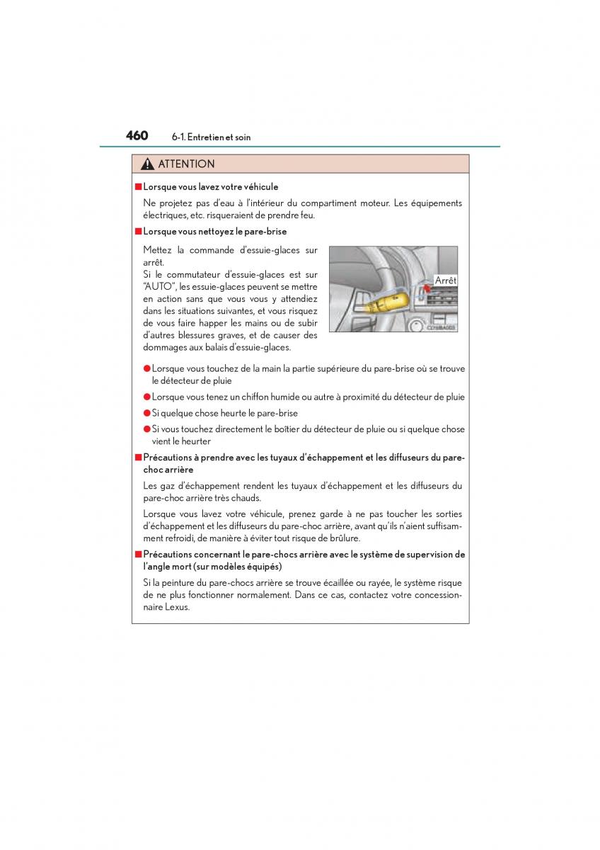 Lexus LS460 IV 4 manuel du proprietaire / page 462