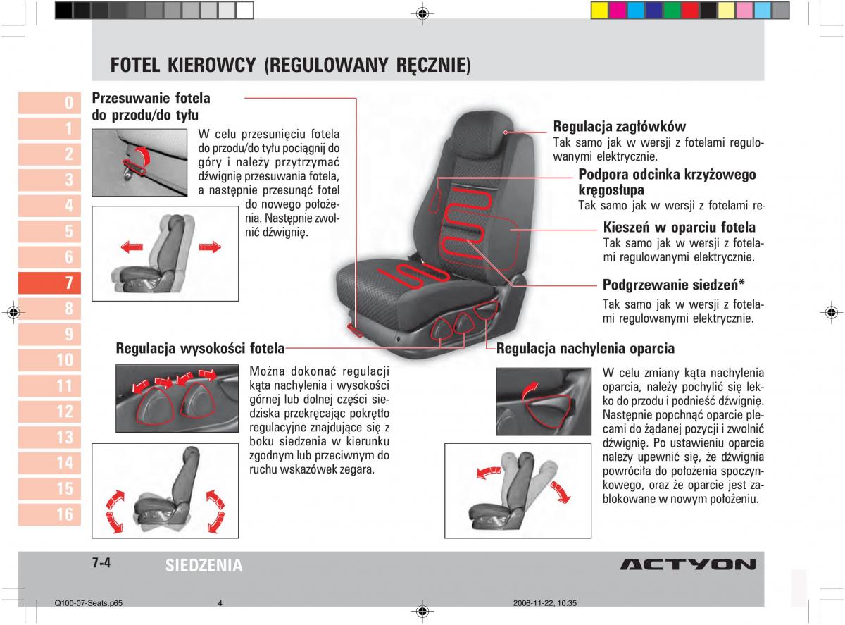 SsangYong Actyon instrukcja obslugi / page 120