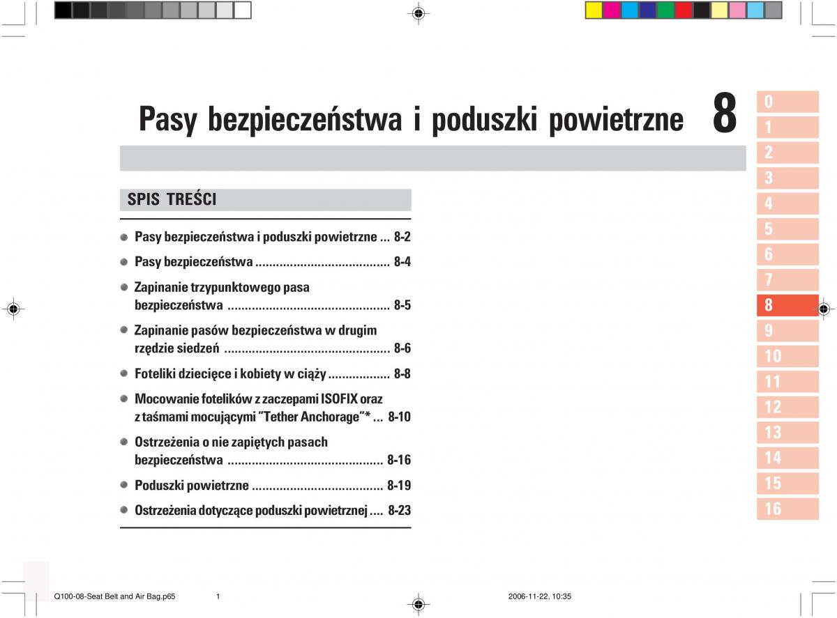 SsangYong Actyon instrukcja obslugi / page 128