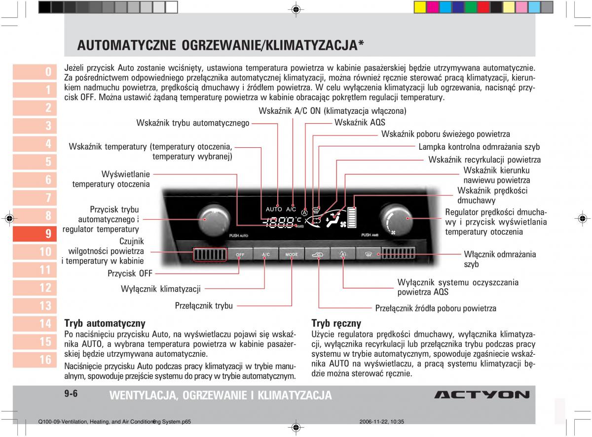 SsangYong Actyon instrukcja obslugi / page 157