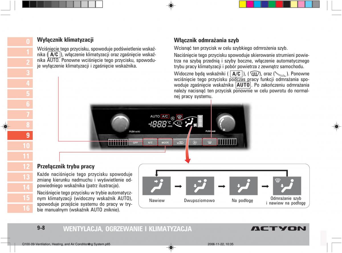 SsangYong Actyon instrukcja obslugi / page 159