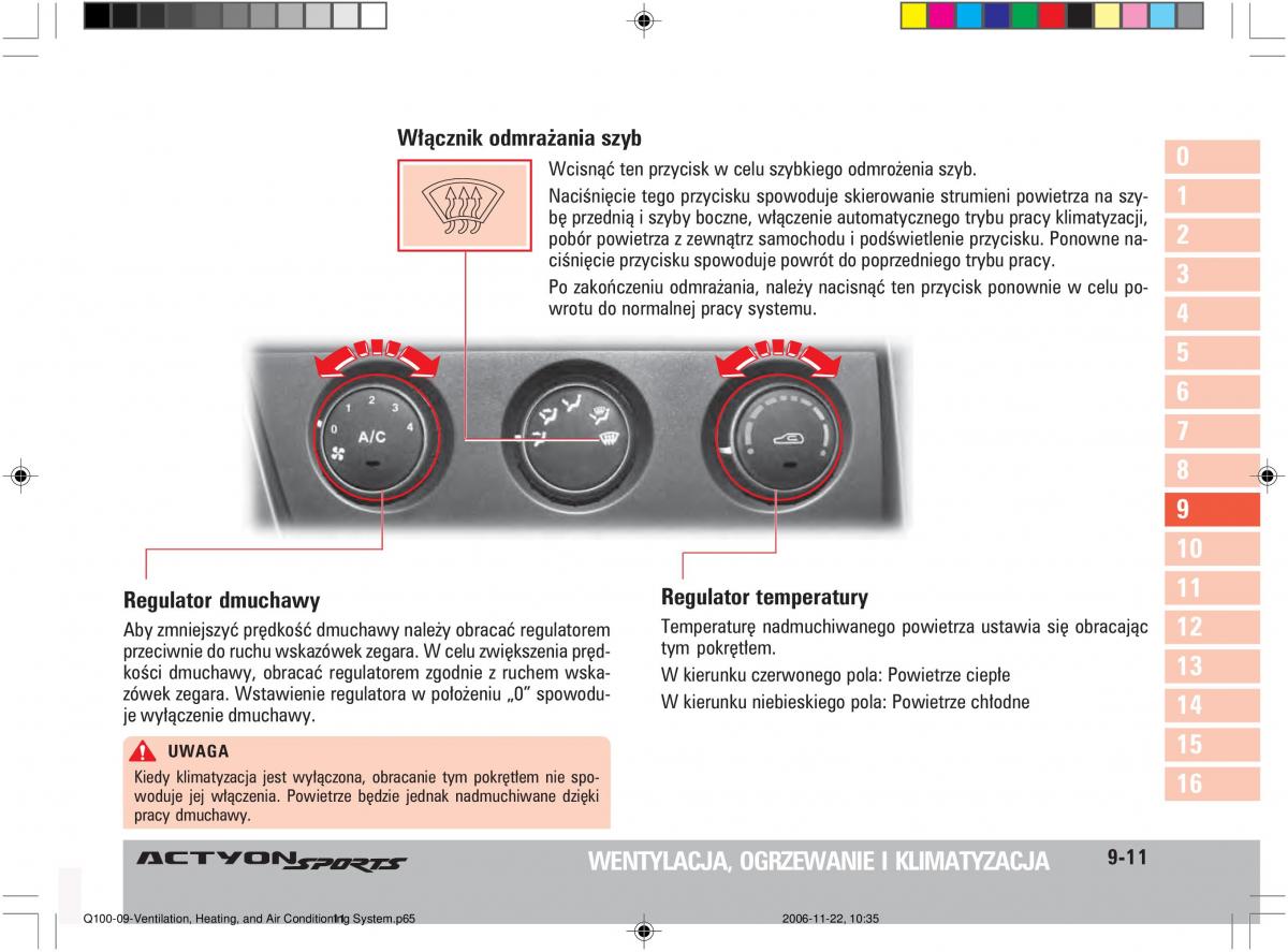 SsangYong Actyon instrukcja obslugi / page 162