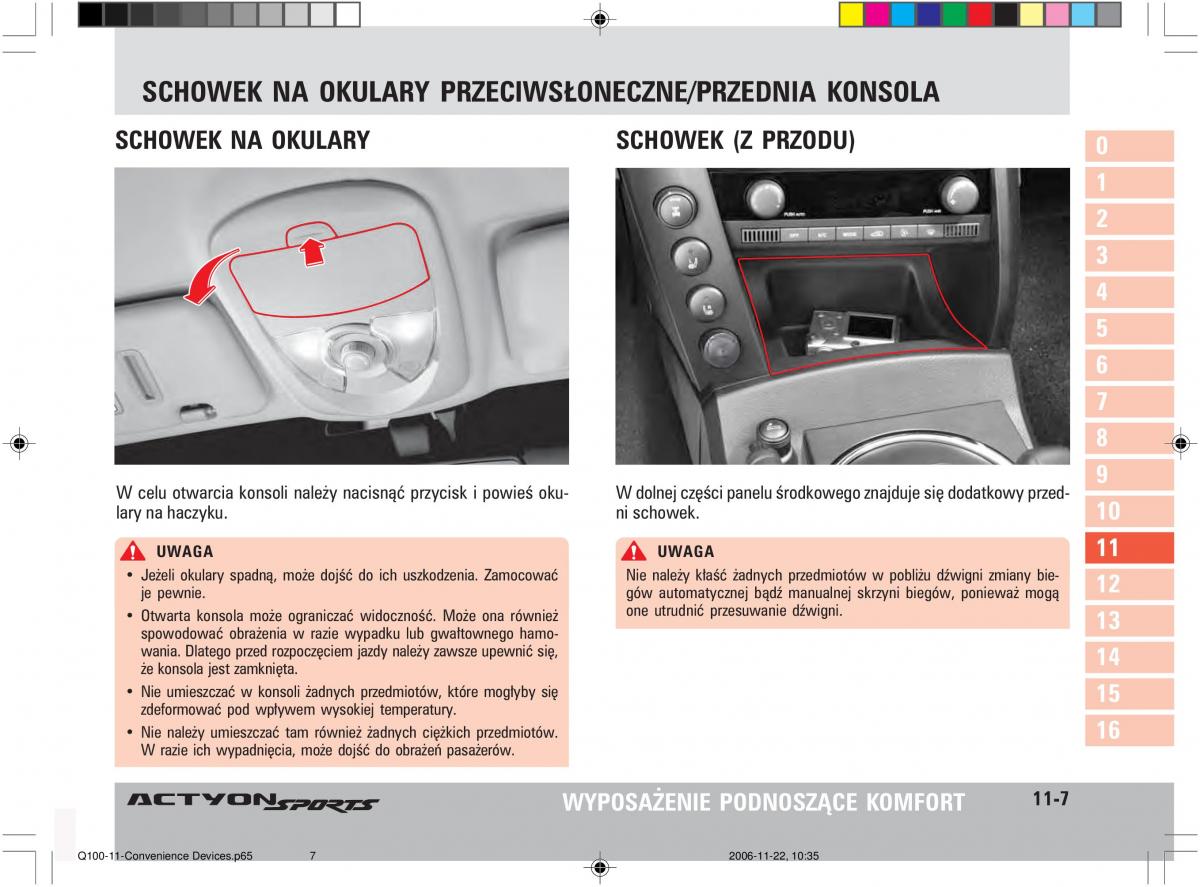 SsangYong Actyon instrukcja obslugi / page 178