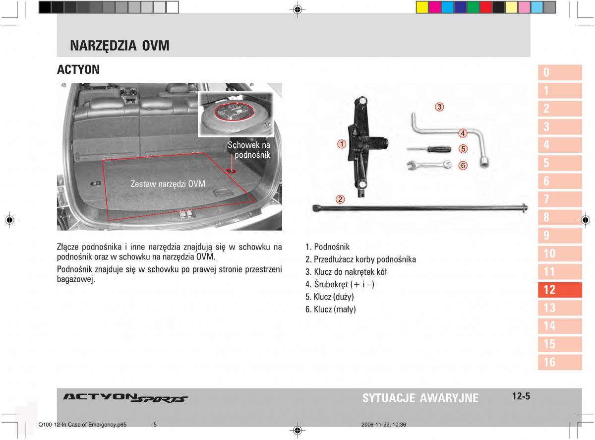 SsangYong Actyon instrukcja obslugi / page 195