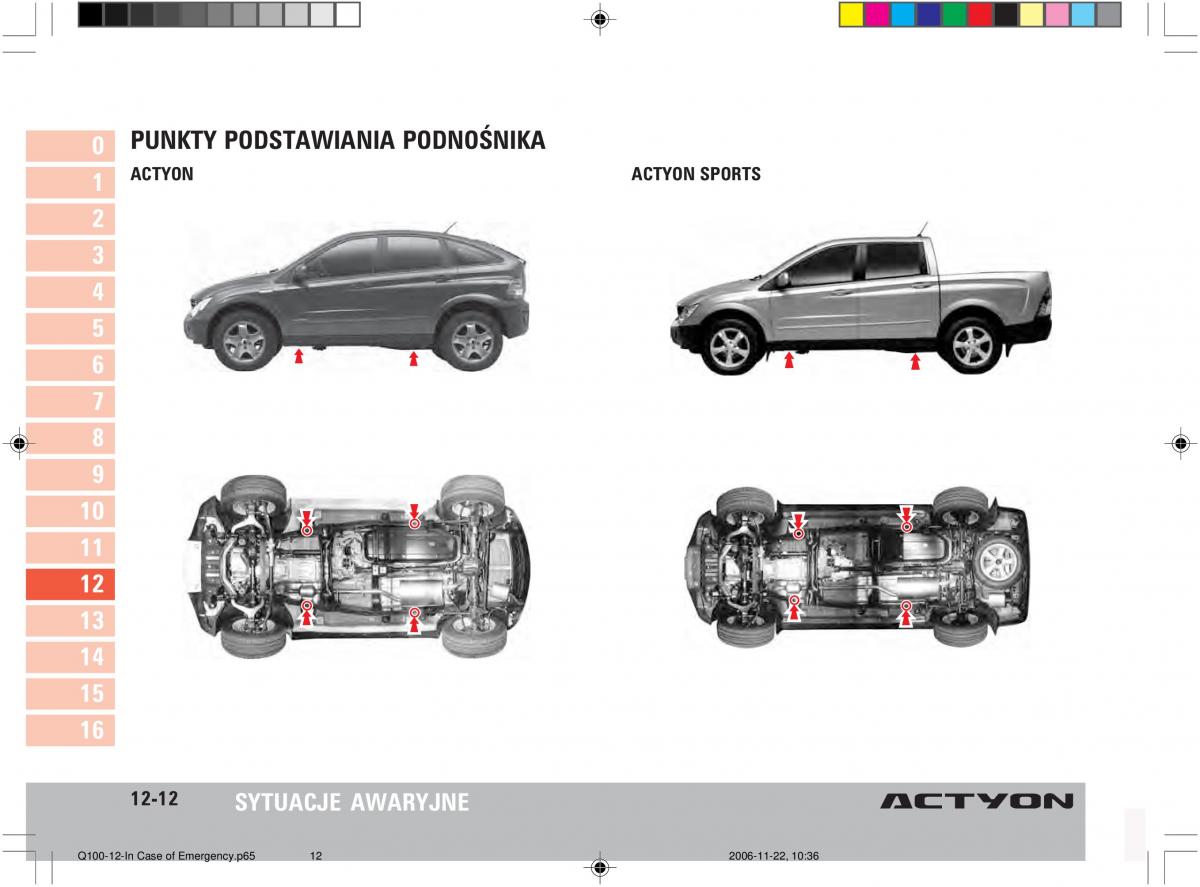 SsangYong Actyon instrukcja obslugi / page 202