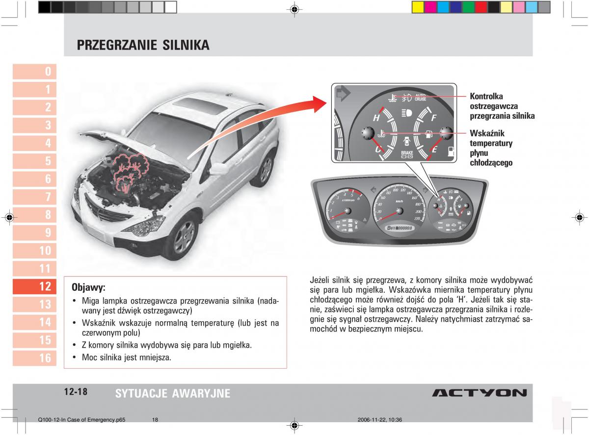 SsangYong Actyon instrukcja obslugi / page 208