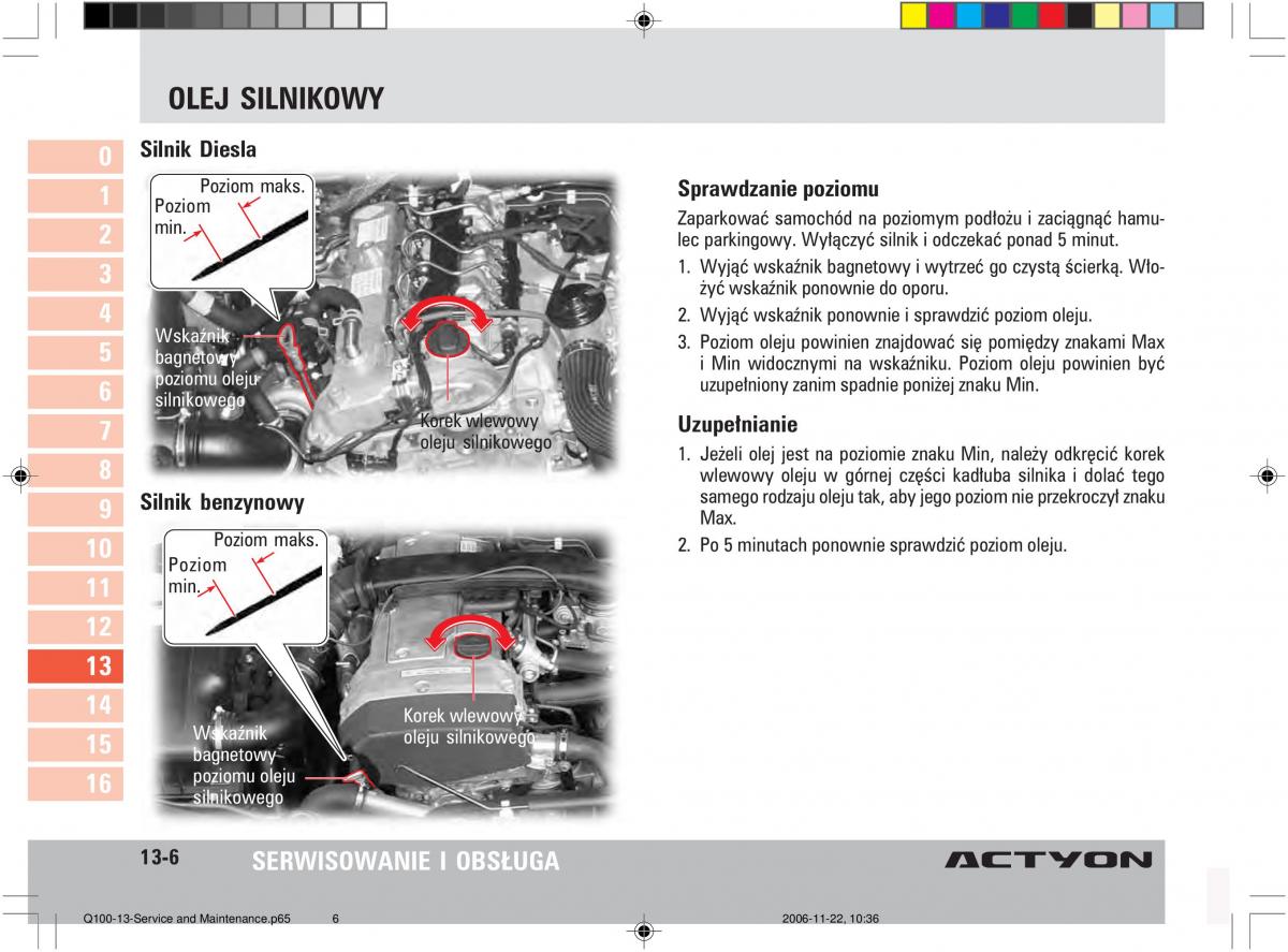 SsangYong Actyon instrukcja obslugi / page 227