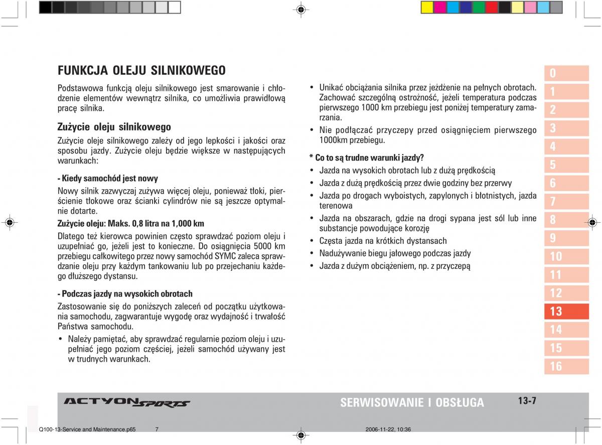 SsangYong Actyon instrukcja obslugi / page 228