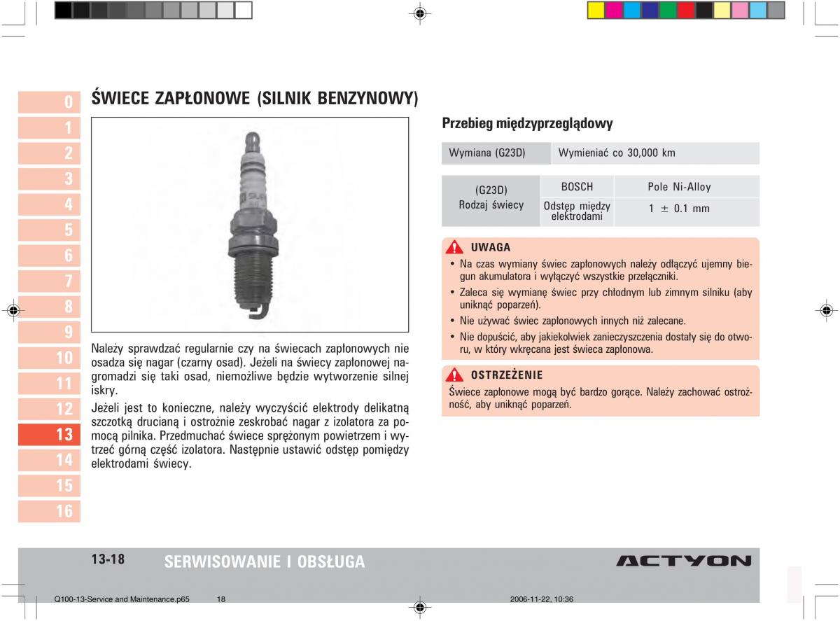 SsangYong Actyon instrukcja obslugi / page 239