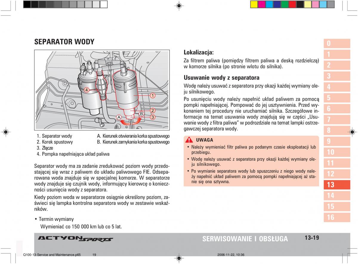 SsangYong Actyon instrukcja obslugi / page 240