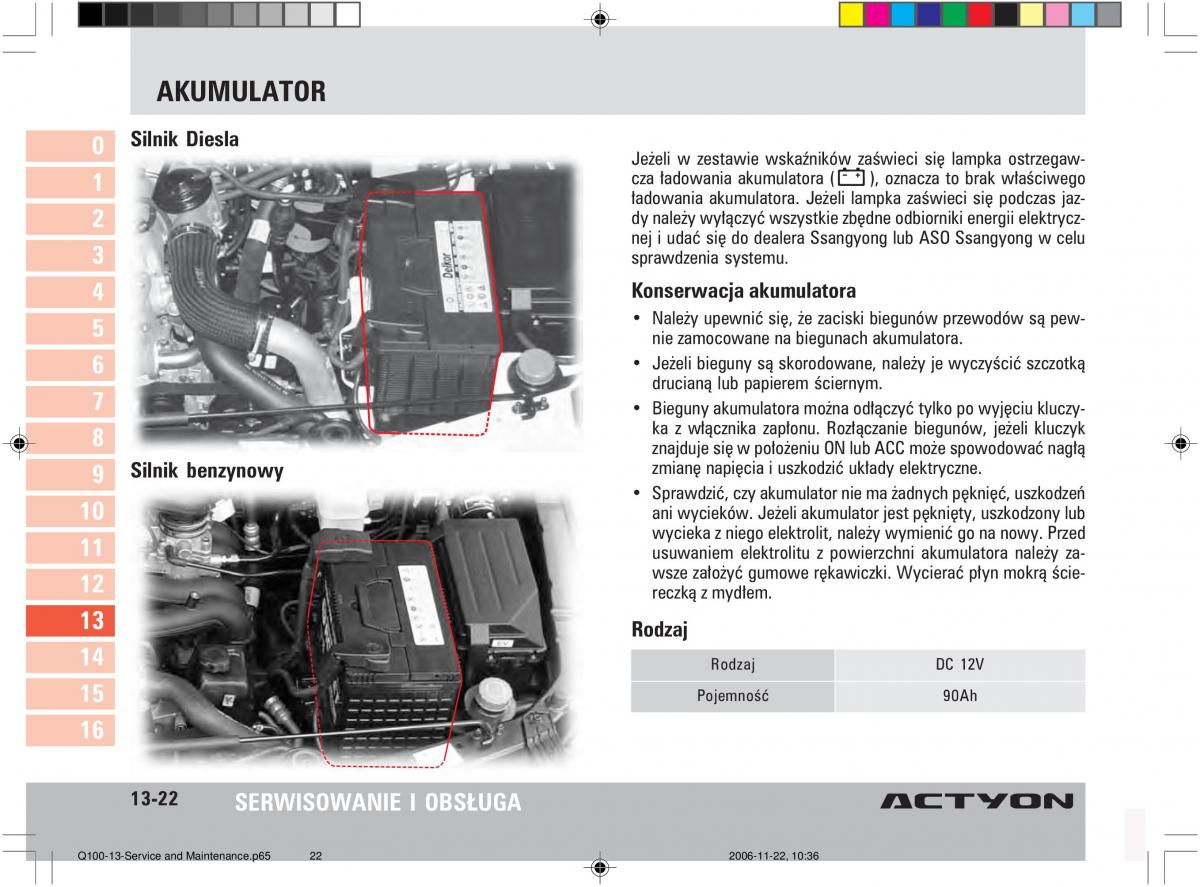 SsangYong Actyon instrukcja obslugi / page 243