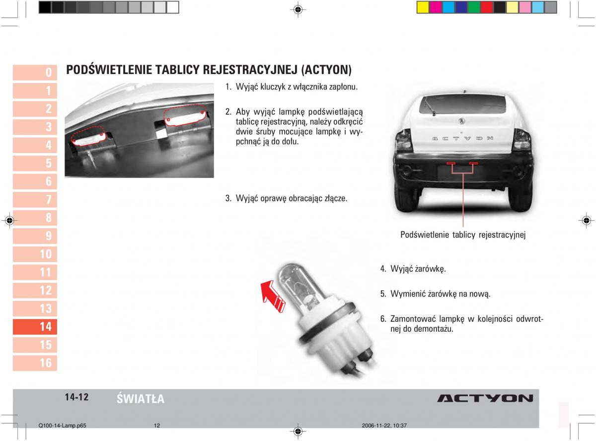 SsangYong Actyon instrukcja obslugi / page 276