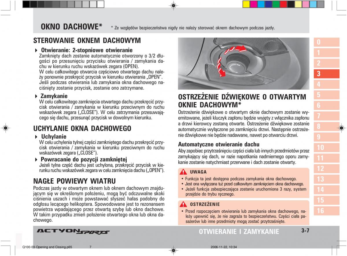 SsangYong Actyon instrukcja obslugi / page 47