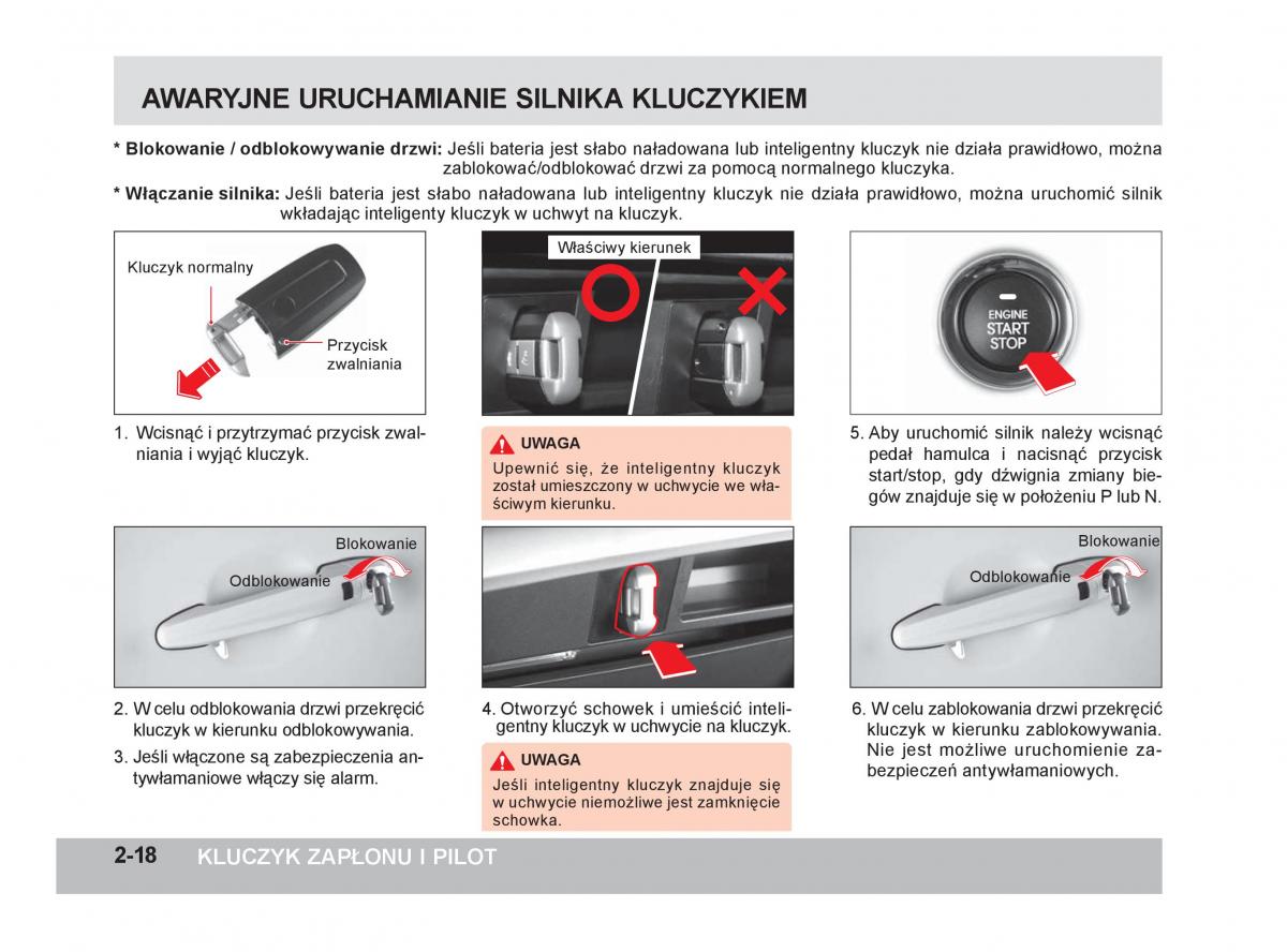 SsangYong Korando III 3 instrukcja obslugi / page 69