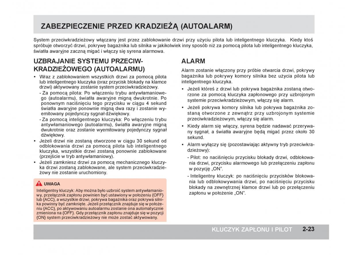 SsangYong Korando III 3 instrukcja obslugi / page 74