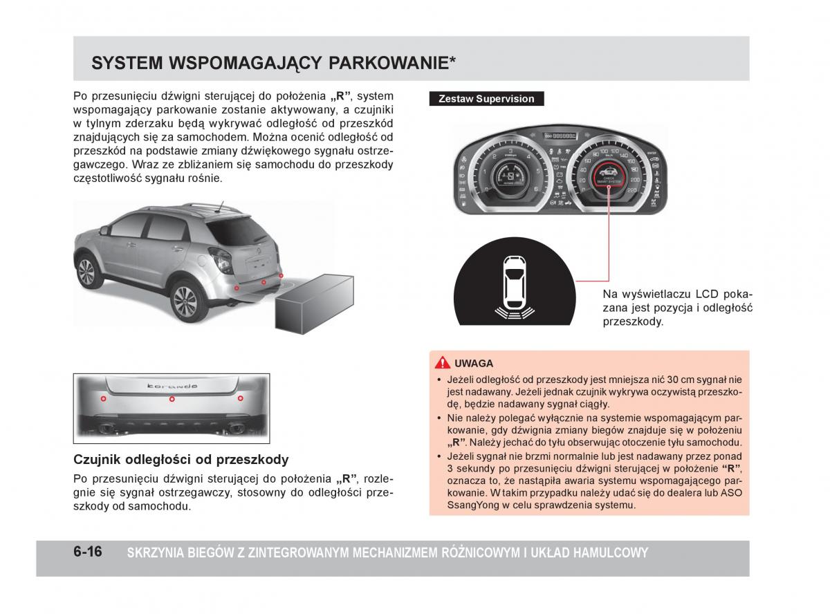 SsangYong Korando III 3 instrukcja obslugi / page 177