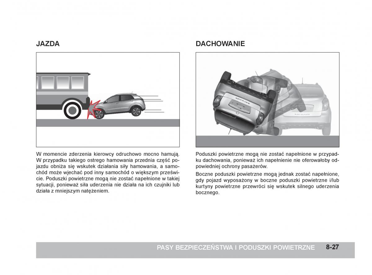 SsangYong Korando III 3 instrukcja obslugi / page 224