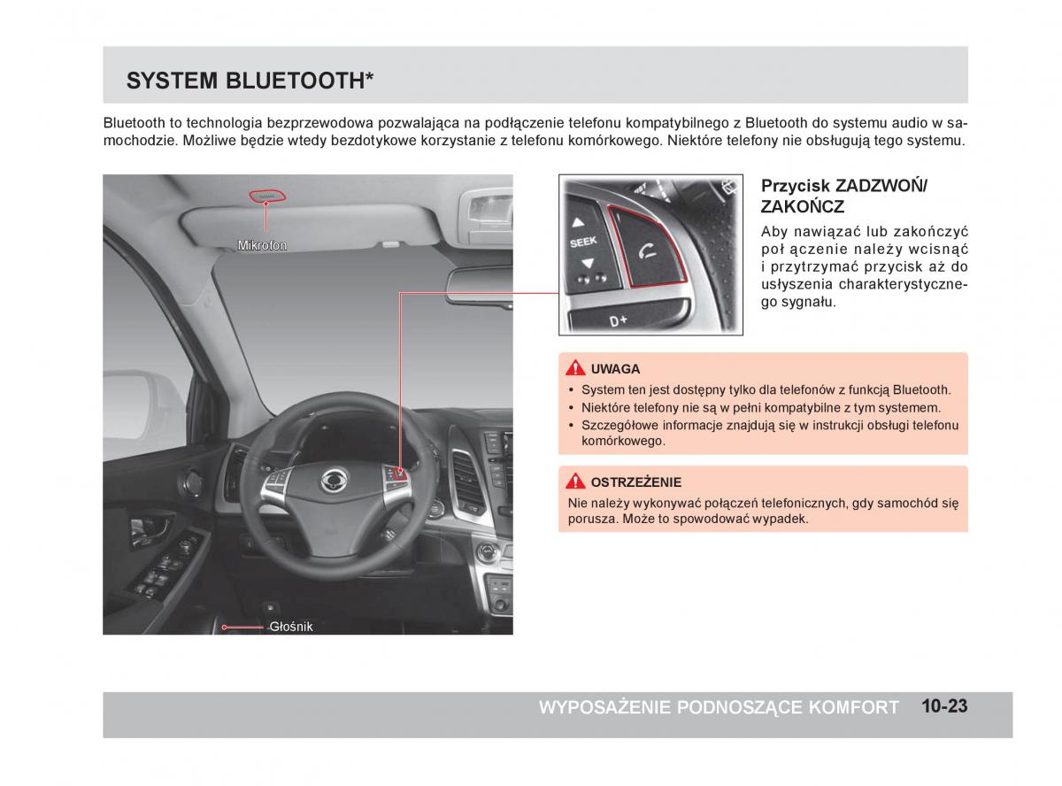 SsangYong Korando III 3 instrukcja obslugi / page 266