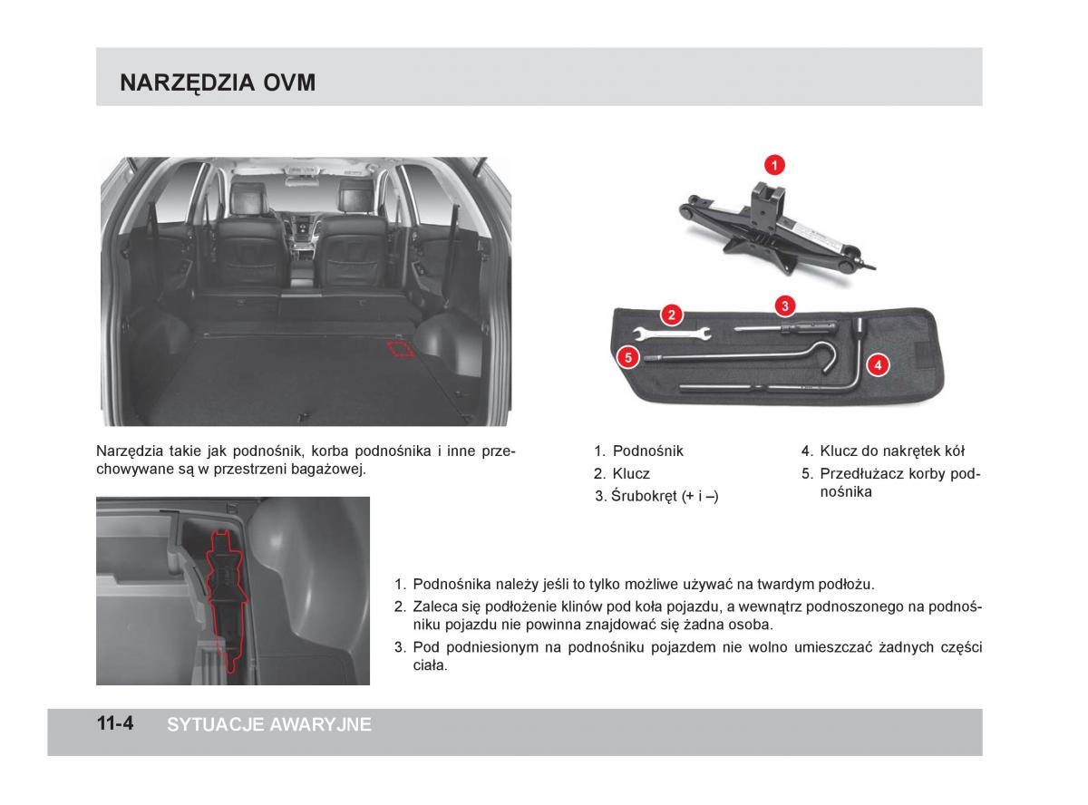 SsangYong Korando III 3 instrukcja obslugi / page 273