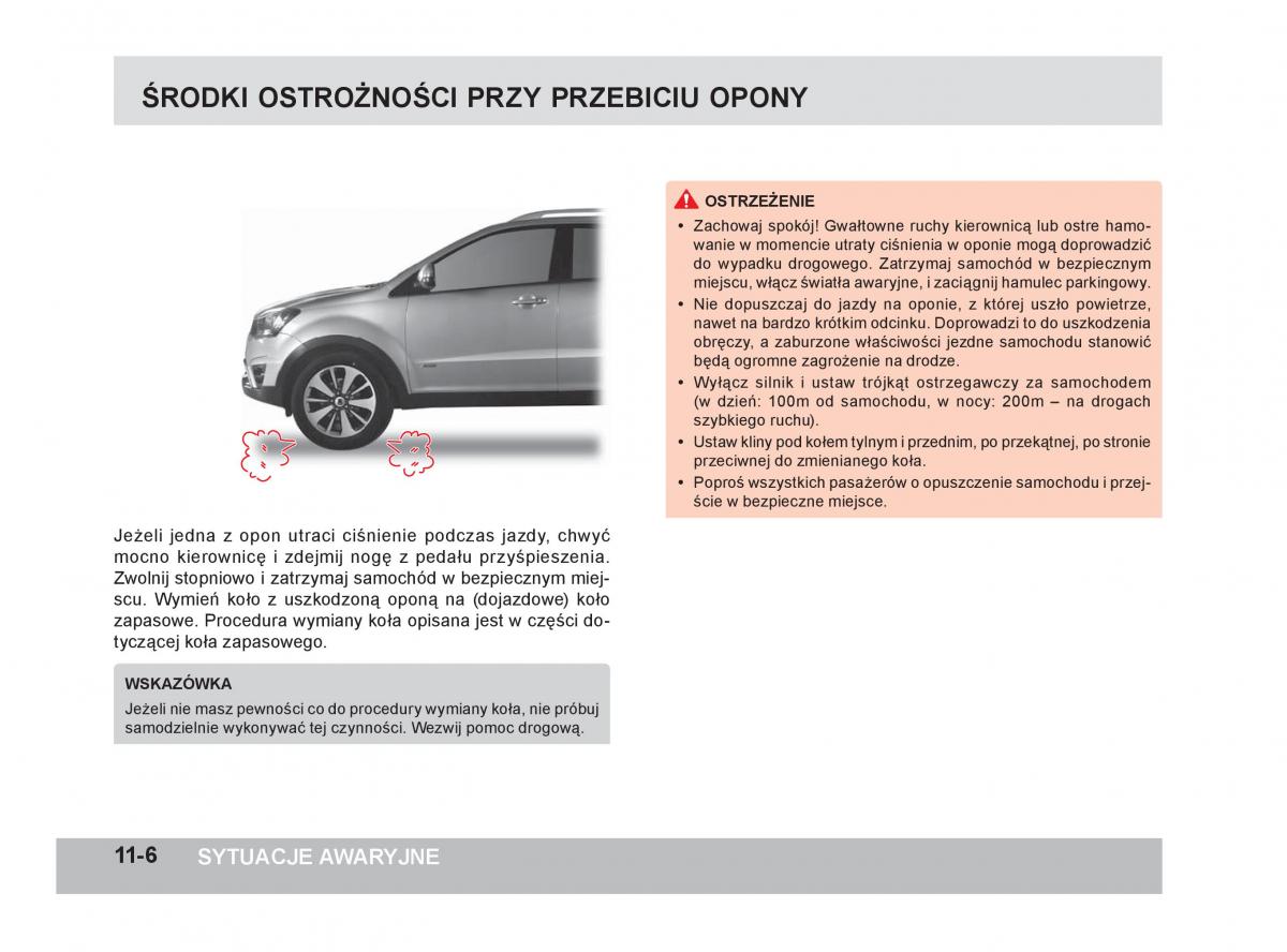 SsangYong Korando III 3 instrukcja obslugi / page 275