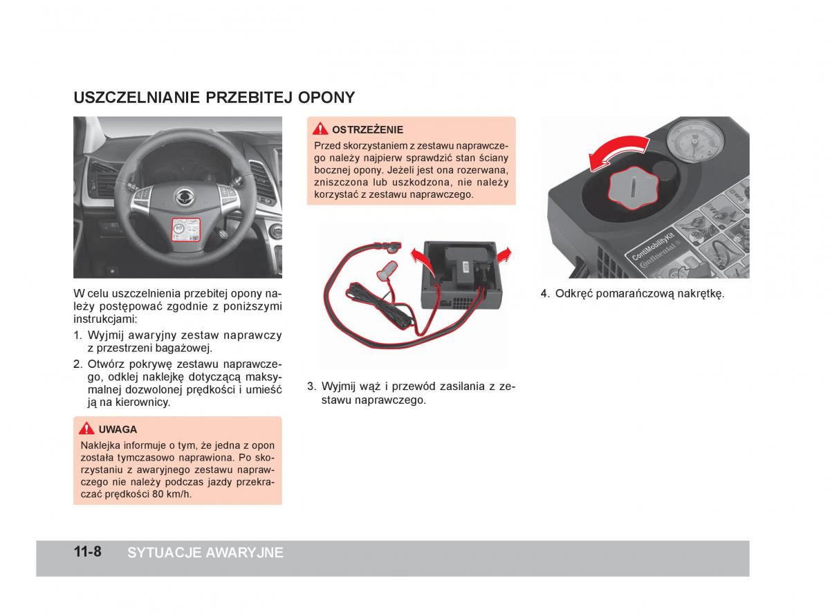 SsangYong Korando III 3 instrukcja obslugi / page 277