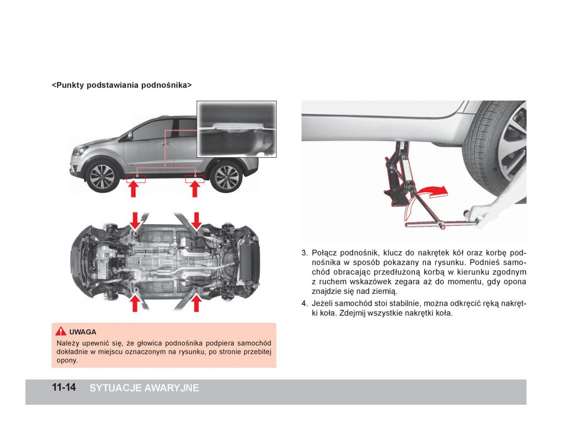 SsangYong Korando III 3 instrukcja obslugi / page 283