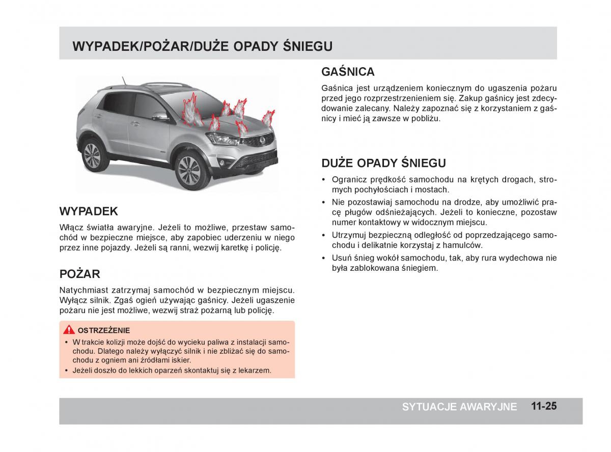 SsangYong Korando III 3 instrukcja obslugi / page 294