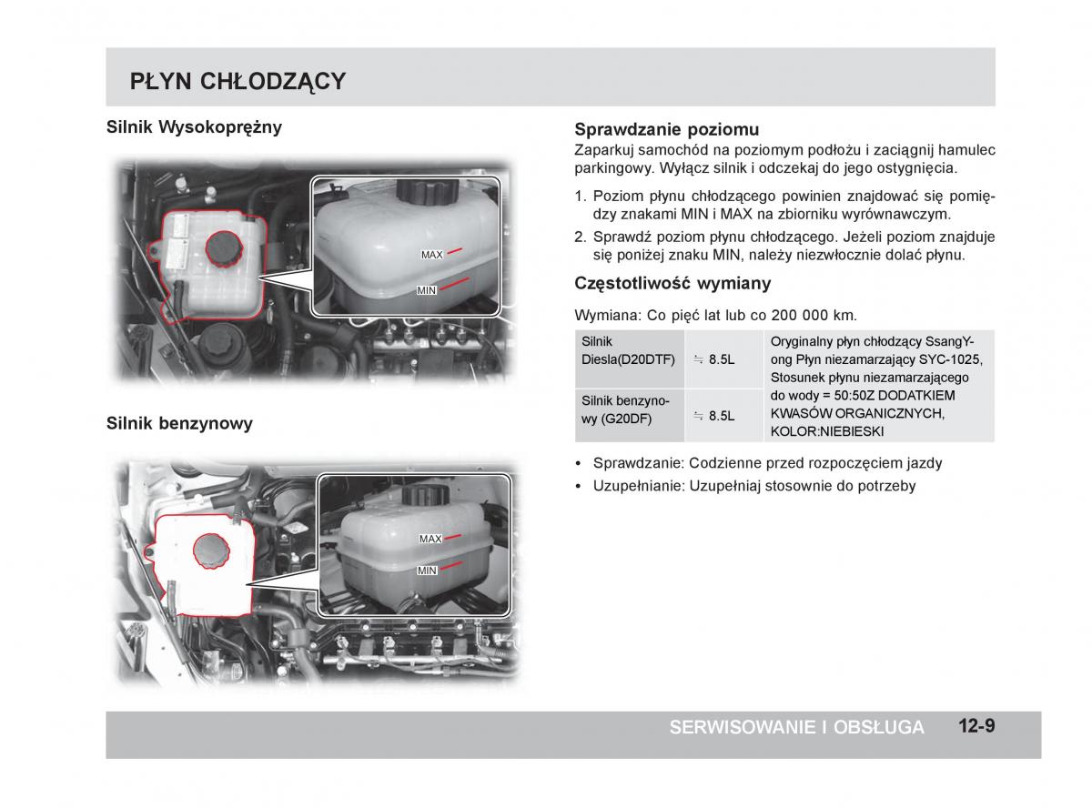 SsangYong Korando III 3 instrukcja obslugi / page 310