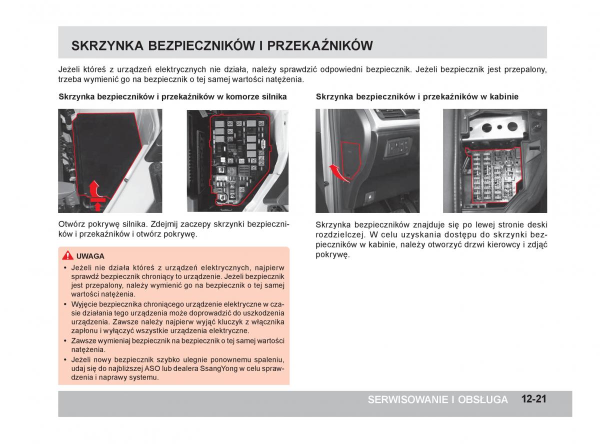 SsangYong Korando III 3 instrukcja obslugi / page 322