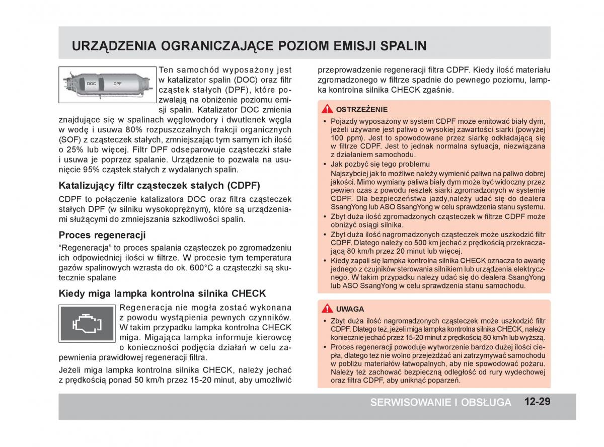 SsangYong Korando III 3 instrukcja obslugi / page 330