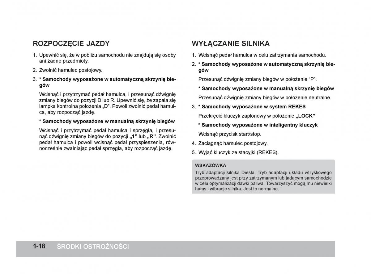 SsangYong Korando III 3 instrukcja obslugi / page 35