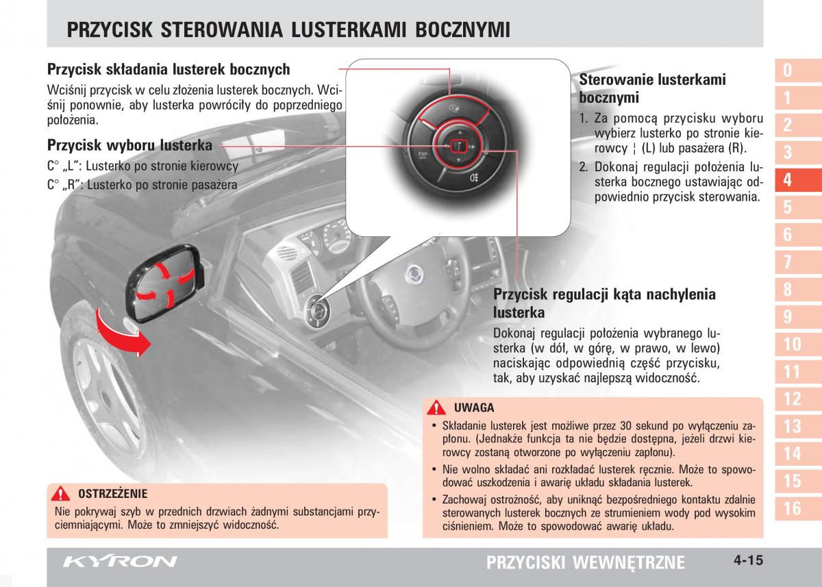 SsangYong Kyron instrukcja obslugi / page 64