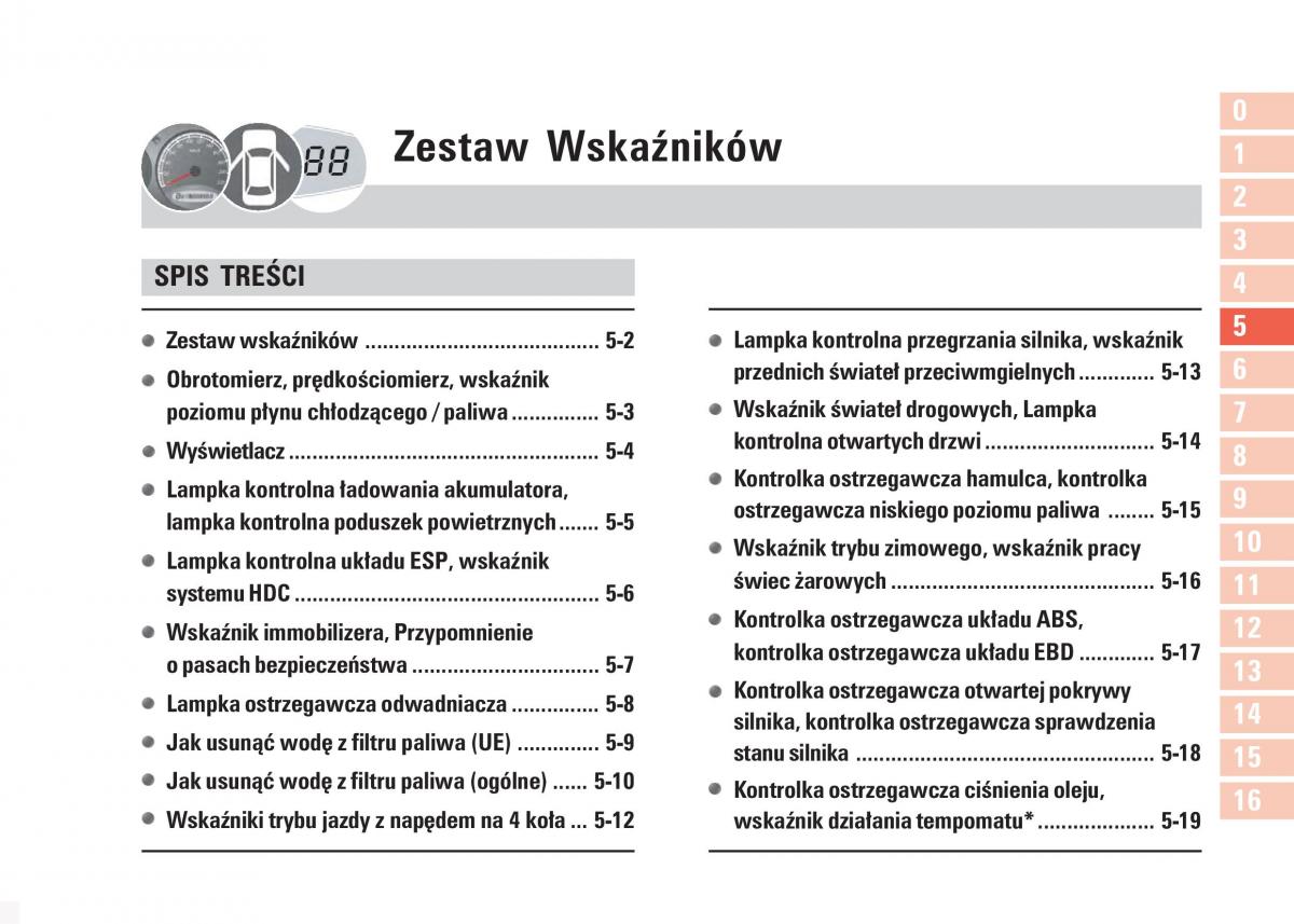 SsangYong Kyron instrukcja obslugi / page 78