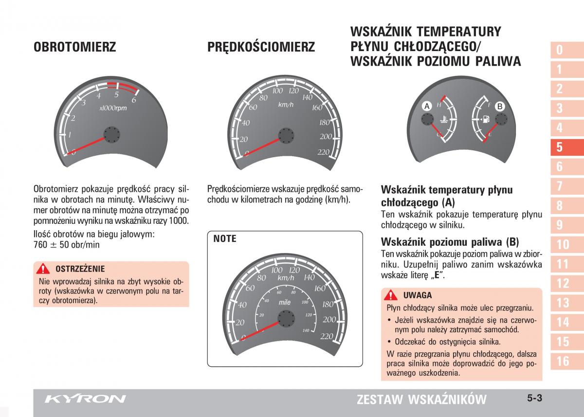 SsangYong Kyron instrukcja obslugi / page 80