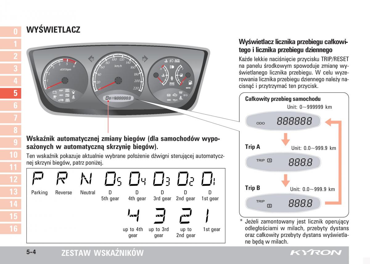 SsangYong Kyron instrukcja obslugi / page 81