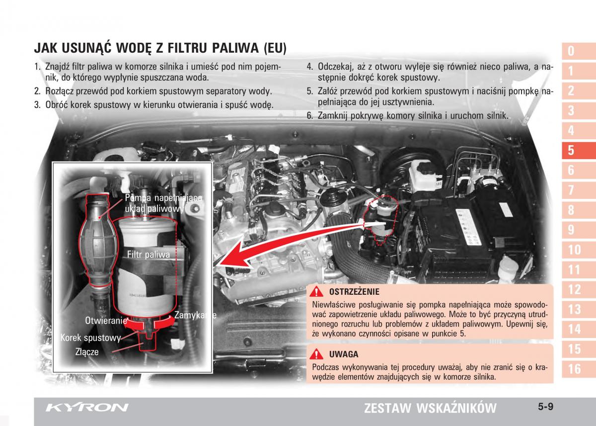 SsangYong Kyron instrukcja obslugi / page 86