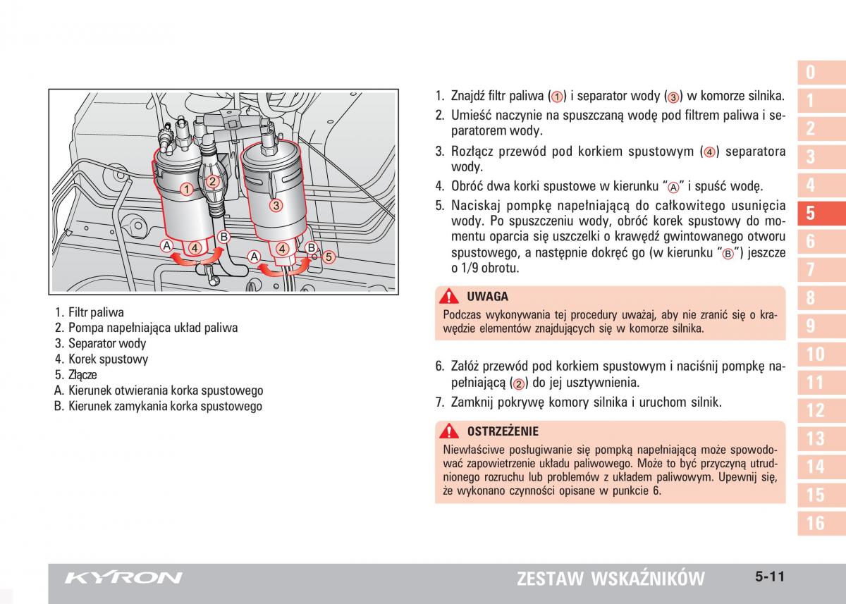 SsangYong Kyron instrukcja obslugi / page 88