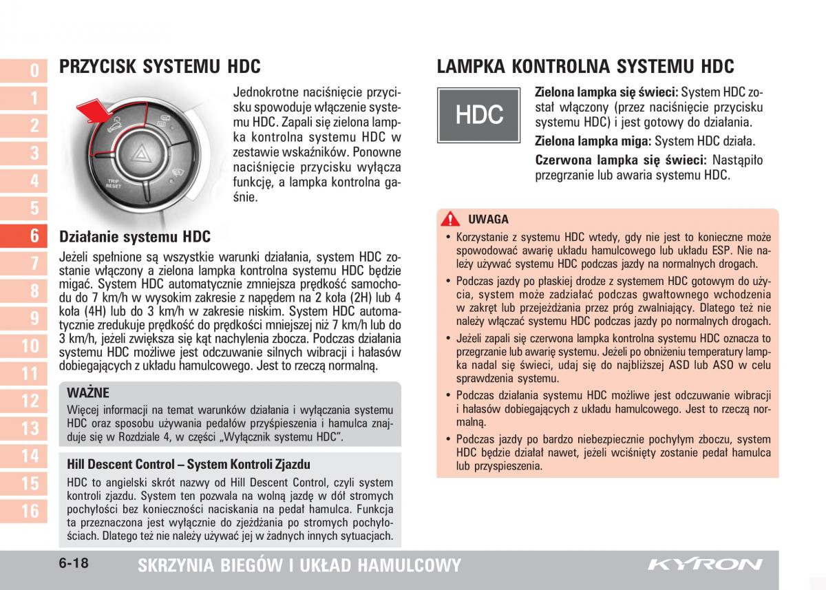 SsangYong Kyron instrukcja obslugi / page 115