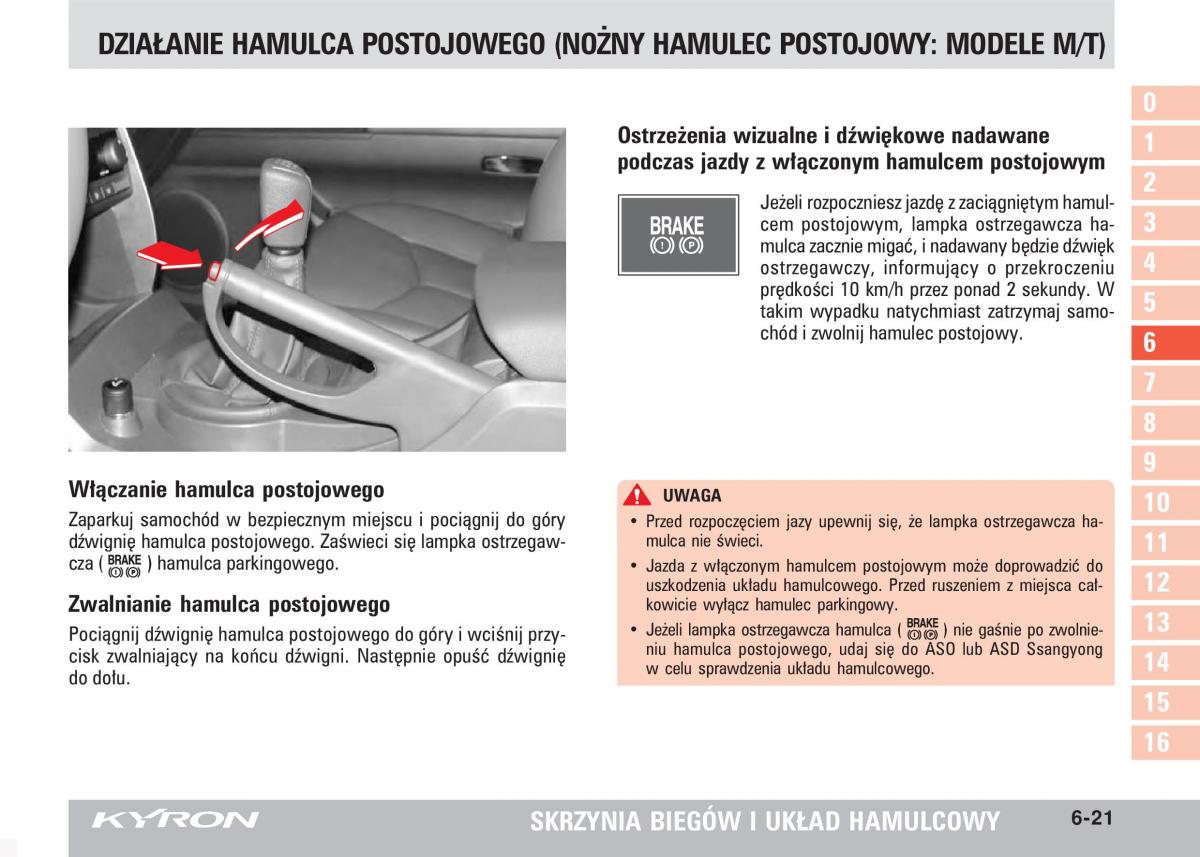 SsangYong Kyron instrukcja obslugi / page 118