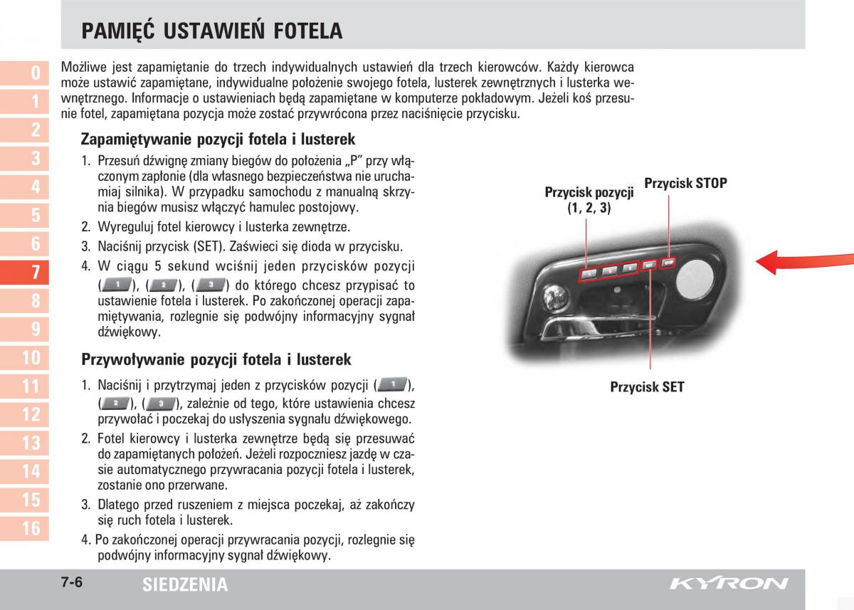 SsangYong Kyron instrukcja obslugi / page 125