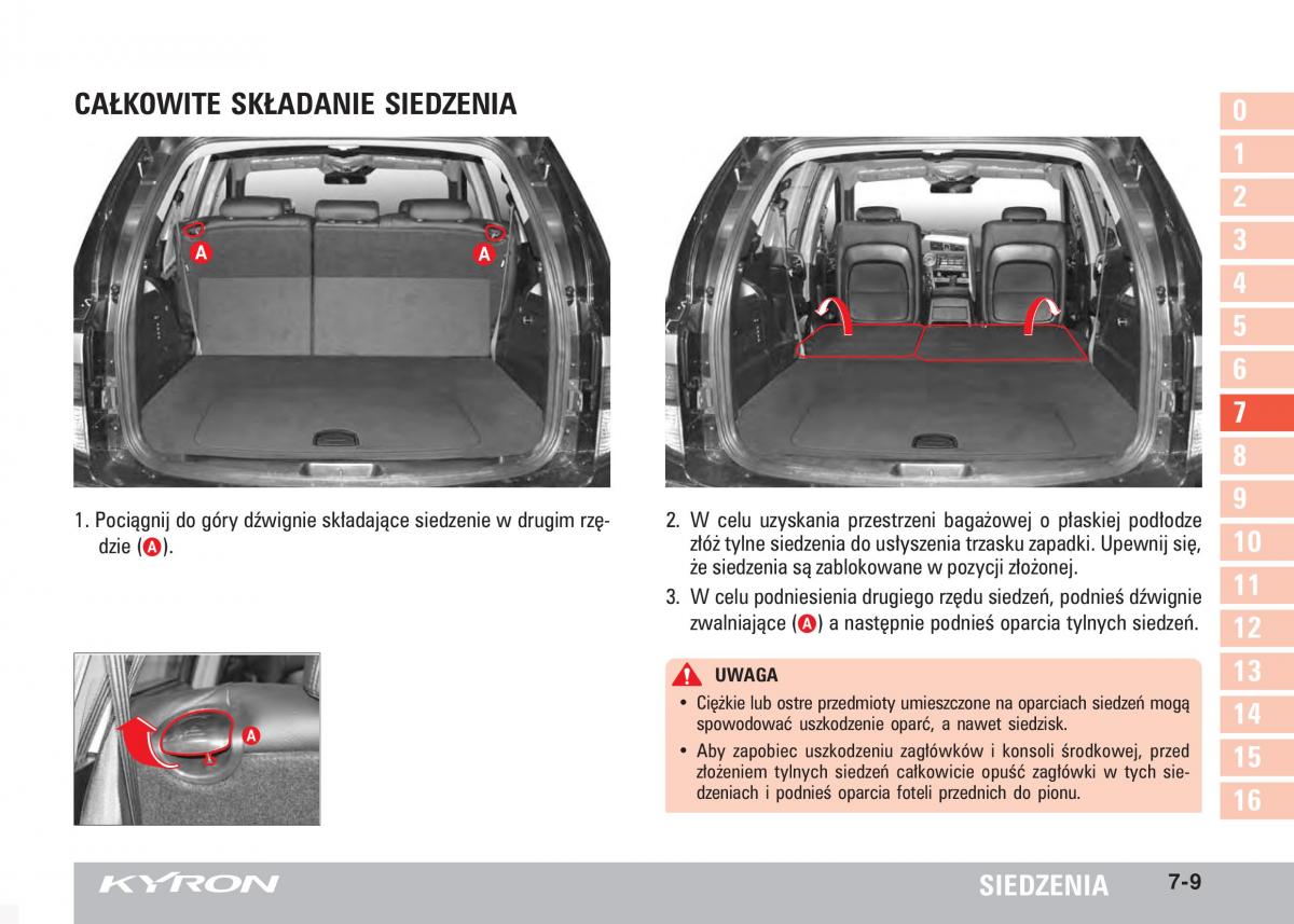 SsangYong Kyron instrukcja obslugi / page 128