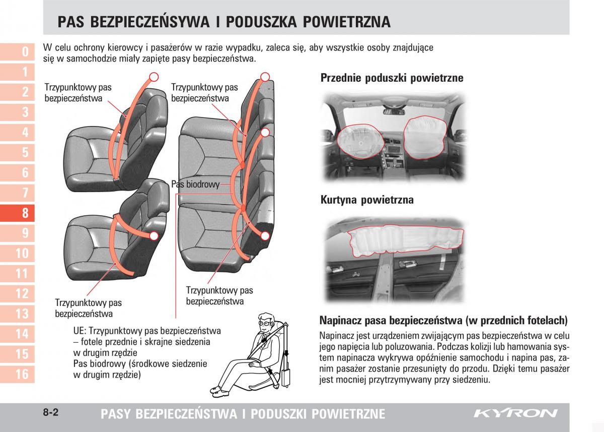 SsangYong Kyron instrukcja obslugi / page 133