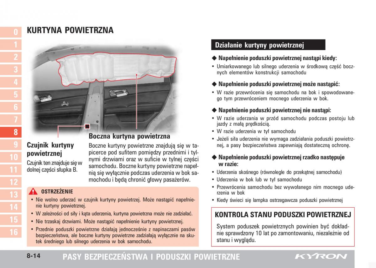 SsangYong Kyron instrukcja obslugi / page 145