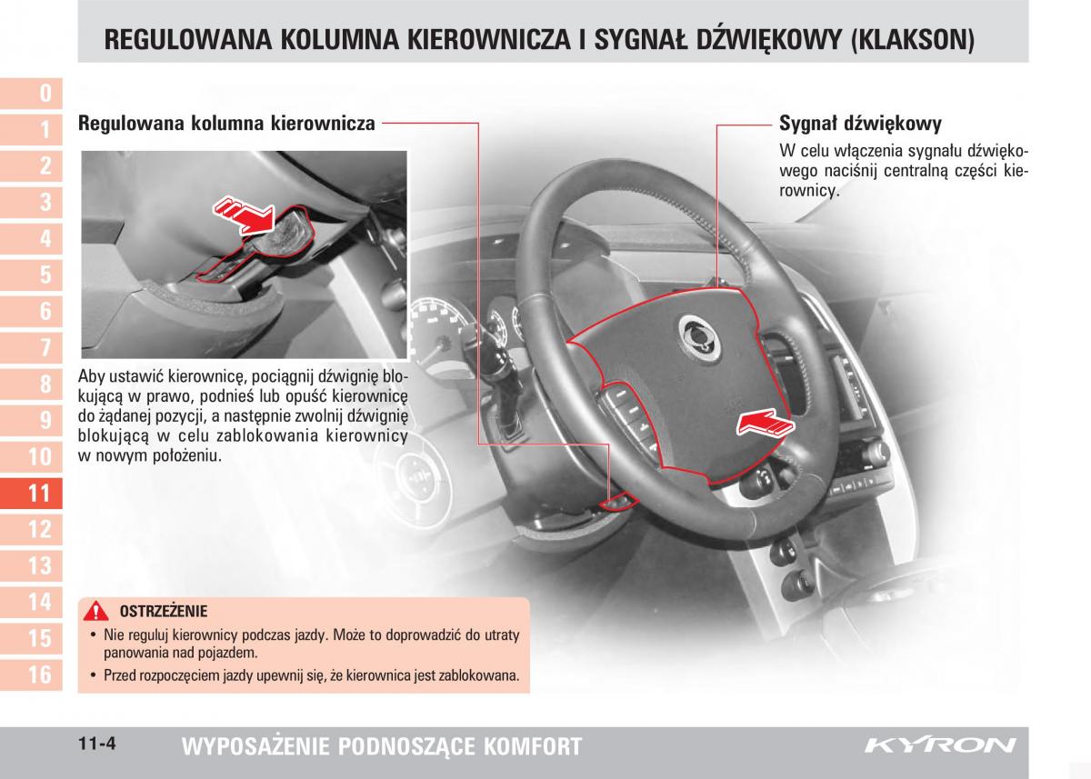 SsangYong Kyron instrukcja obslugi / page 175