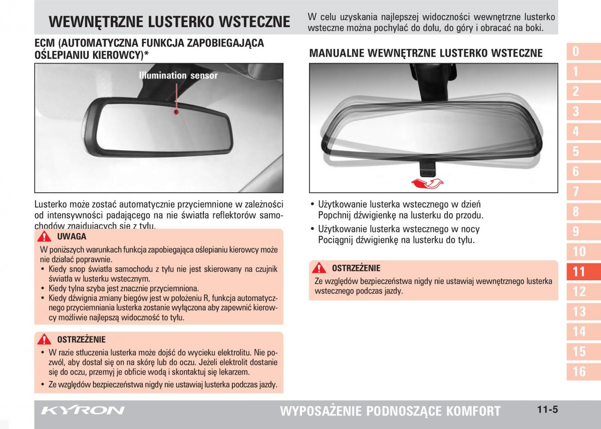 SsangYong Kyron instrukcja obslugi / page 176