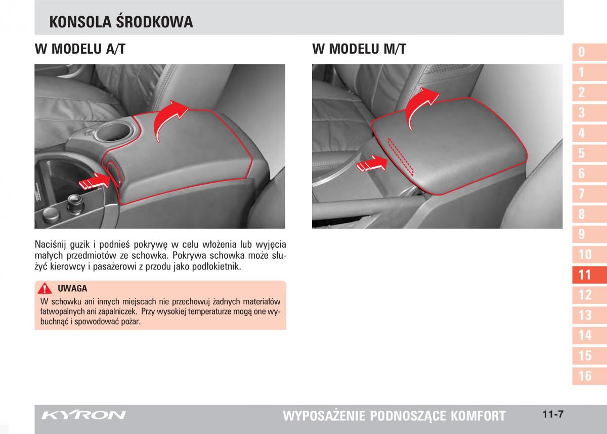 SsangYong Kyron instrukcja obslugi / page 178