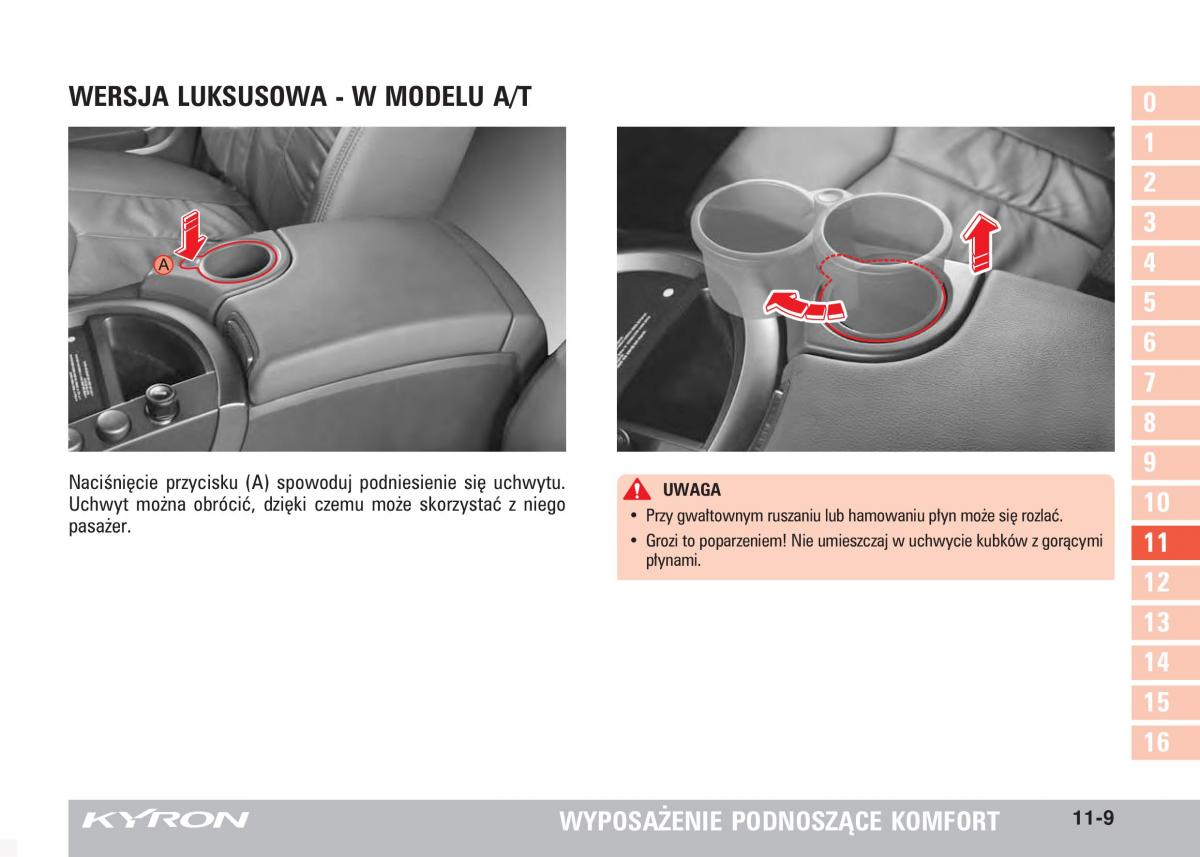 SsangYong Kyron instrukcja obslugi / page 180