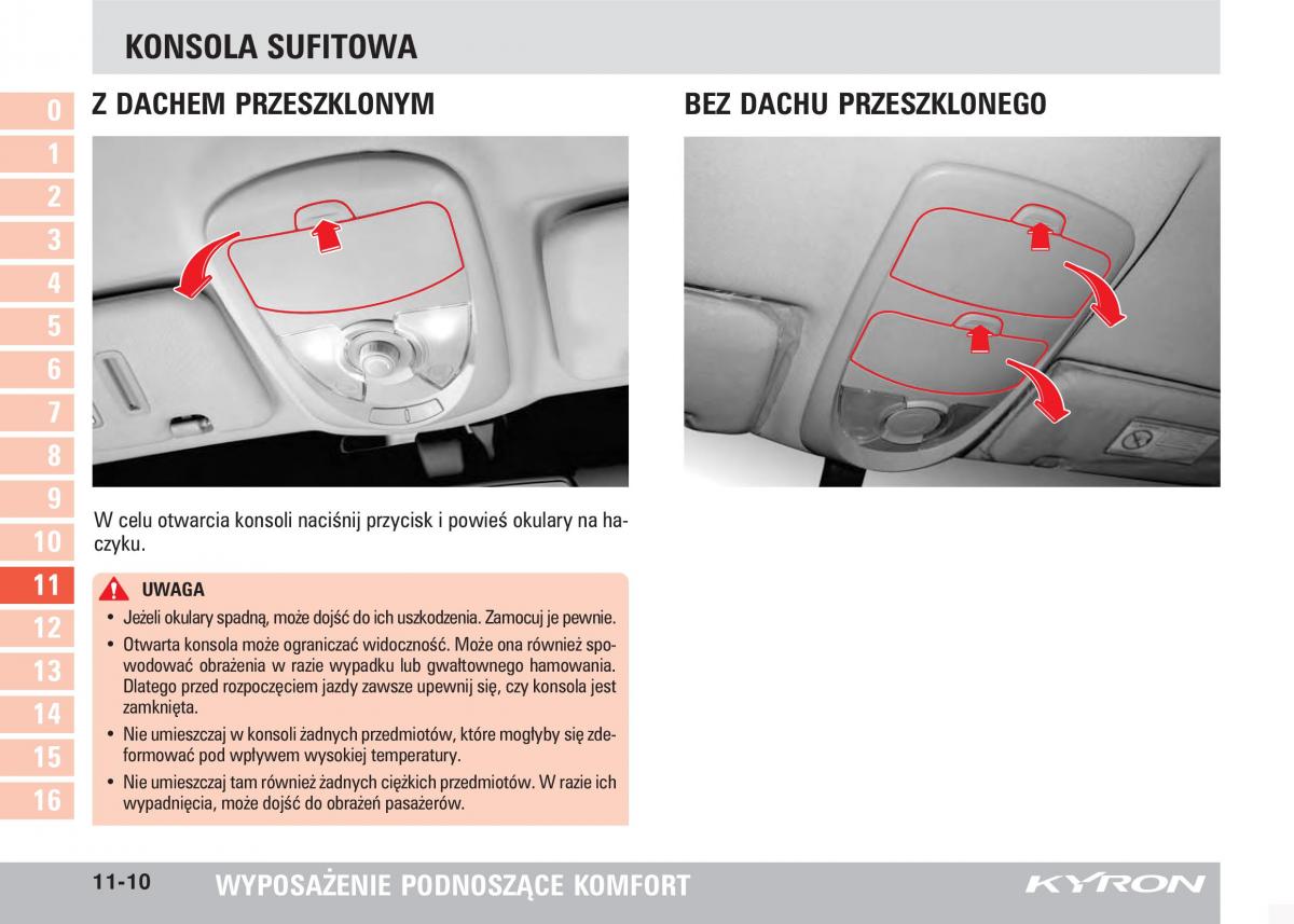 SsangYong Kyron instrukcja obslugi / page 181