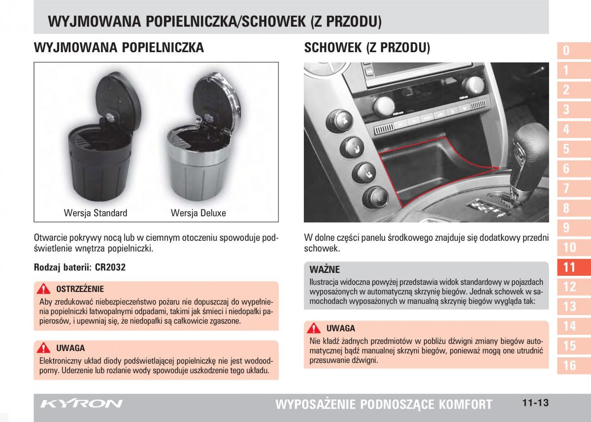 SsangYong Kyron instrukcja obslugi / page 184